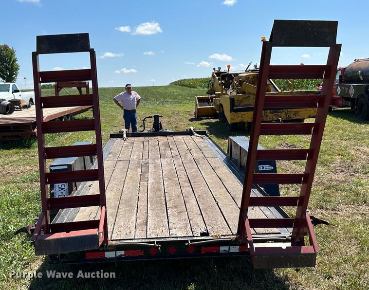 image for item JD9028 2017 Towmaster T-12D  equipment trailer