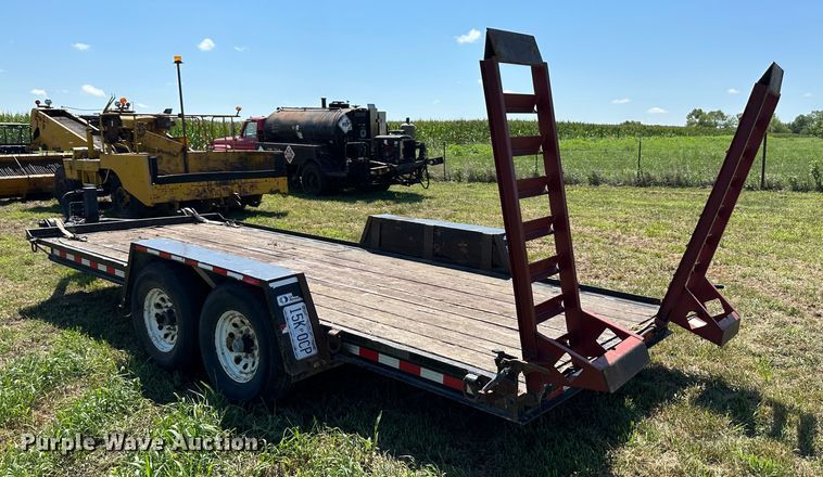 image for item JD9028 2017 Towmaster T-12D  equipment trailer