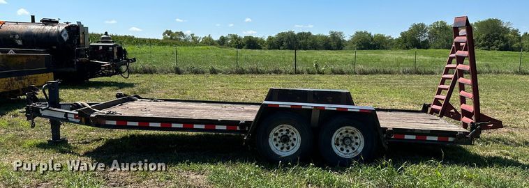 image for item JD9028 2017 Towmaster T-12D  equipment trailer