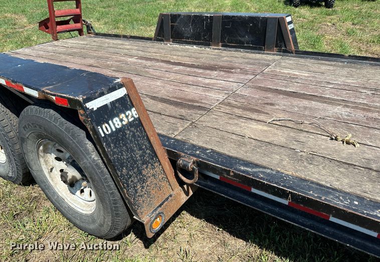 image for item JD9028 2017 Towmaster T-12D  equipment trailer