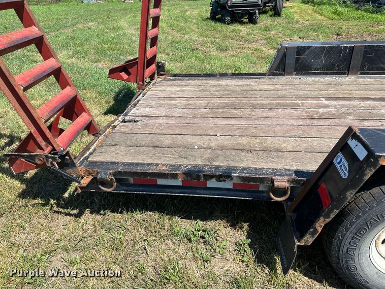 image for item JD9028 2017 Towmaster T-12D  equipment trailer