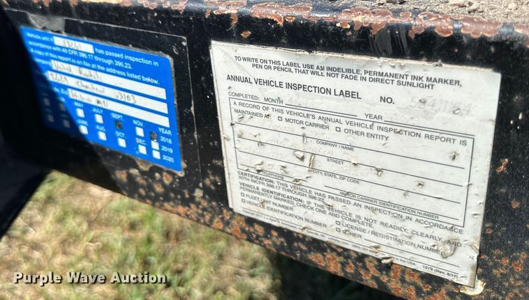 image for item JD9028 2017 Towmaster T-12D  equipment trailer