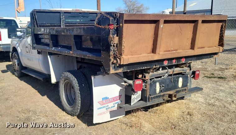 image for item KD9265 2014 Ford  F350 Super Duty  dump bed pickup truck