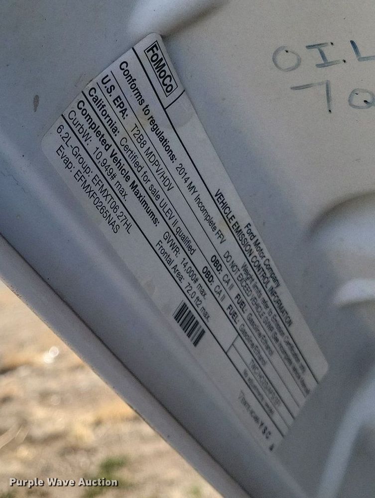 image for item KD9265 2014 Ford  F350 Super Duty  dump bed pickup truck