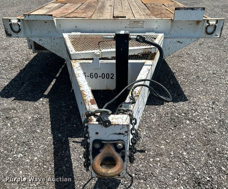 image for item KW9124 1998 Fleming Trailers Inc TD824-10  equipment trailer