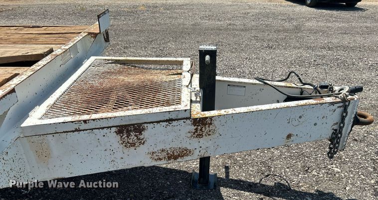 image for item KW9124 1998 Fleming Trailers Inc TD824-10  equipment trailer