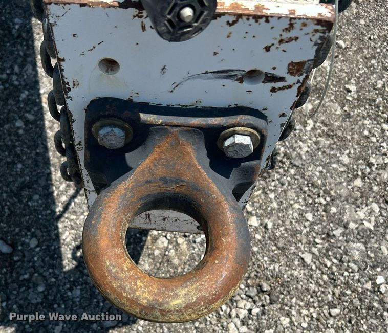 image for item KW9124 1998 Fleming Trailers Inc TD824-10  equipment trailer