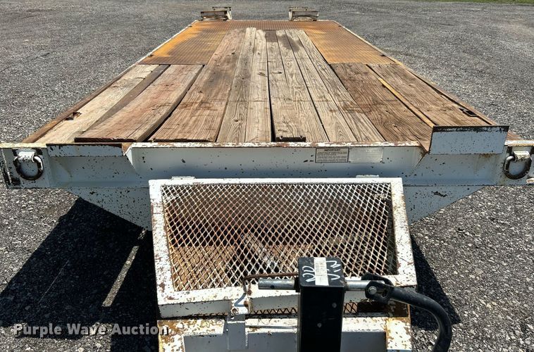 image for item KW9124 1998 Fleming Trailers Inc TD824-10  equipment trailer