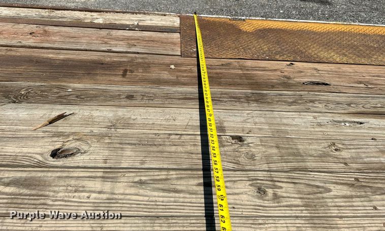 image for item KW9124 1998 Fleming Trailers Inc TD824-10  equipment trailer