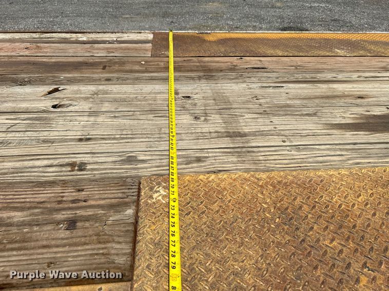 image for item KW9124 1998 Fleming Trailers Inc TD824-10  equipment trailer