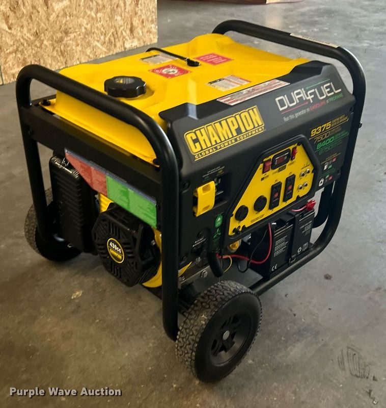 image for item KW9150 Champion Dual Fuel  generator