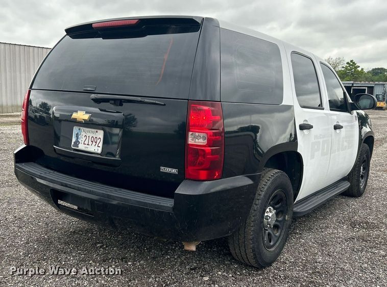 image for item KW9179 2007 Chevrolet Tahoe Police  SUV