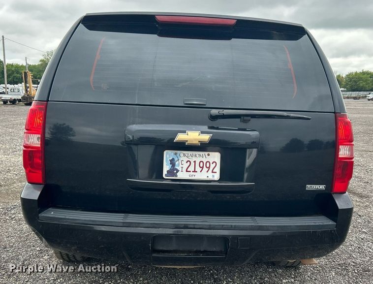 image for item KW9179 2007 Chevrolet Tahoe Police  SUV