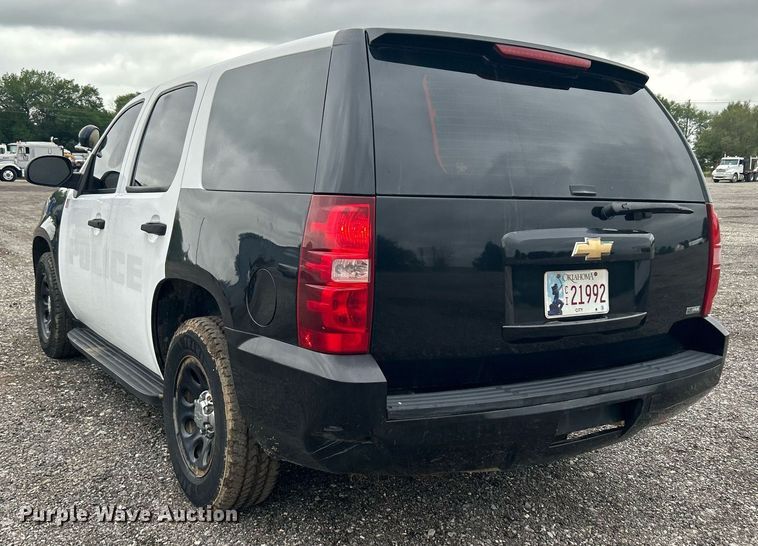 image for item KW9179 2007 Chevrolet Tahoe Police  SUV