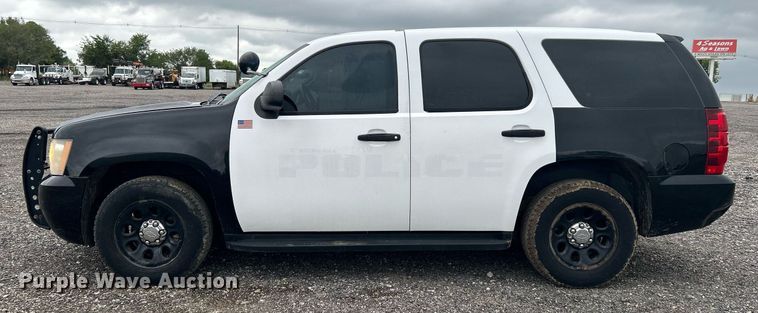 image for item KW9179 2007 Chevrolet Tahoe Police  SUV