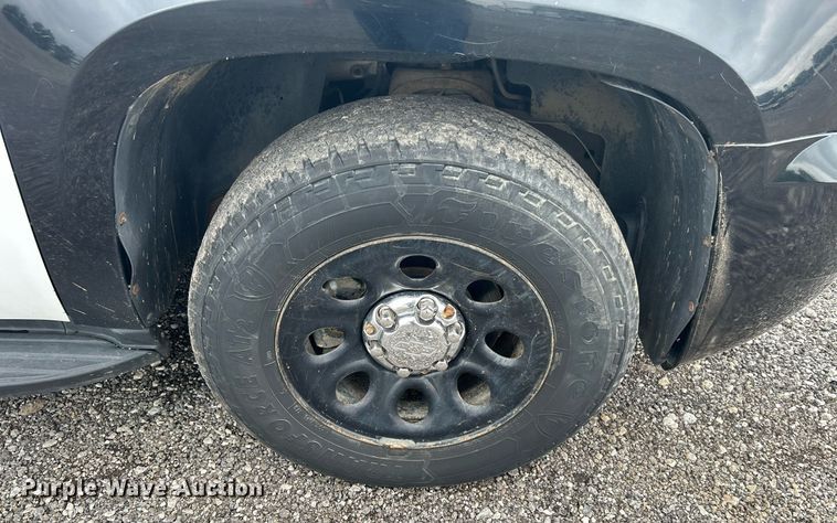 image for item KW9179 2007 Chevrolet Tahoe Police  SUV