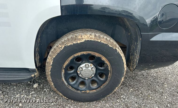 image for item KW9179 2007 Chevrolet Tahoe Police  SUV