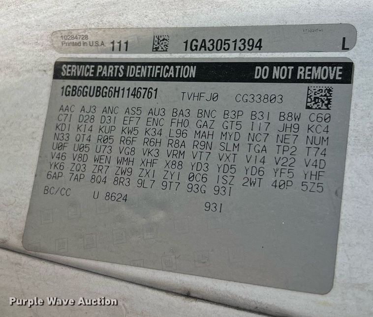 image for item LF9345 2017 Arboc Specialty Vehicles  shuttle bus