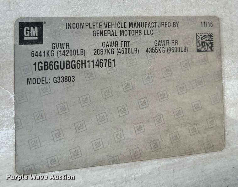 image for item LF9345 2017 Arboc Specialty Vehicles  shuttle bus