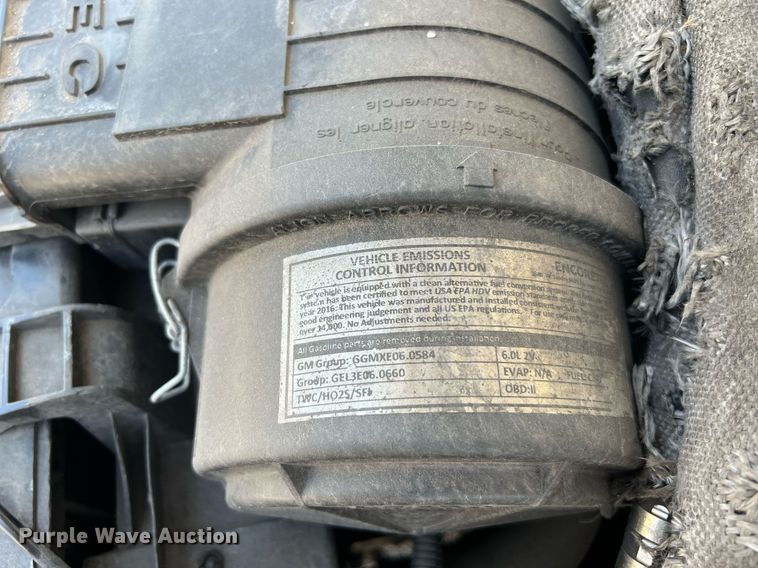 image for item LF9346 2016 Chevrolet Express G4500  shuttle bus