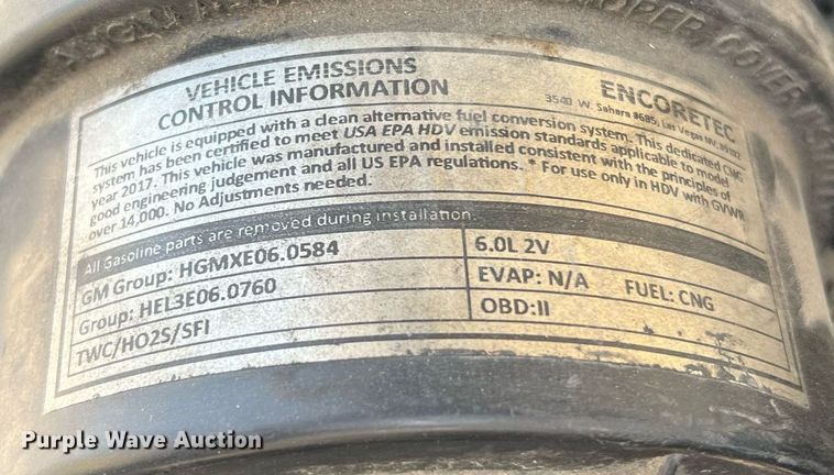 image for item LF9350 2017 Chevrolet Express G4500  shuttle bus