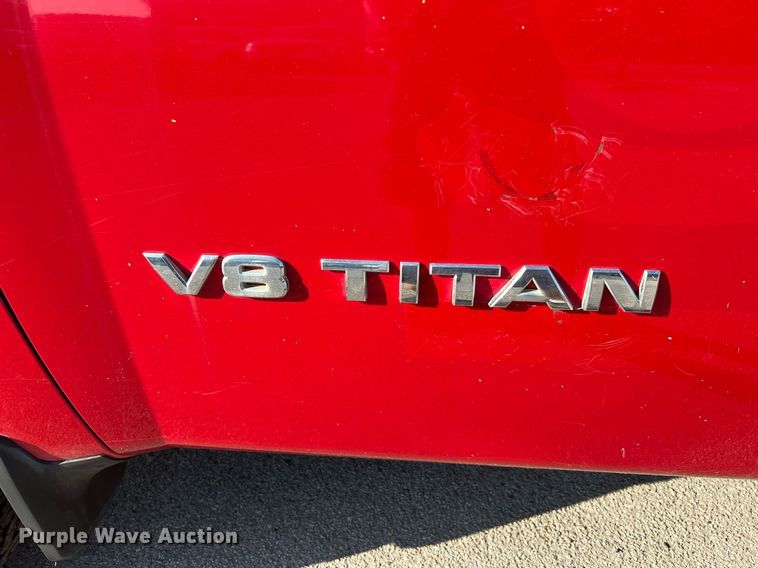 image for item LF9367 2012 Nissan Titan SV  pickup truck