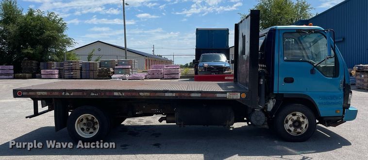 image for item LJ9785 2007 Isuzu NPR  dump flatbed truck