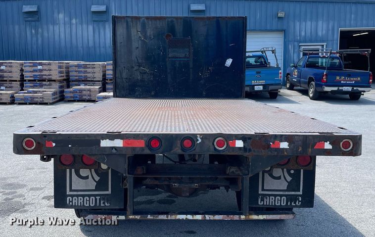 image for item LJ9785 2007 Isuzu NPR  dump flatbed truck