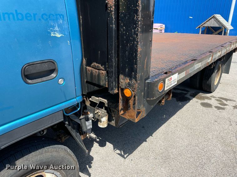 image for item LJ9785 2007 Isuzu NPR  dump flatbed truck