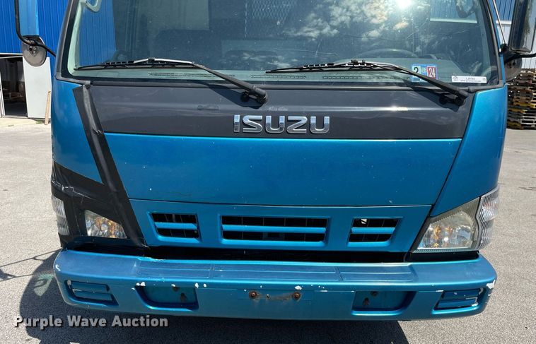 image for item LJ9785 2007 Isuzu NPR  dump flatbed truck