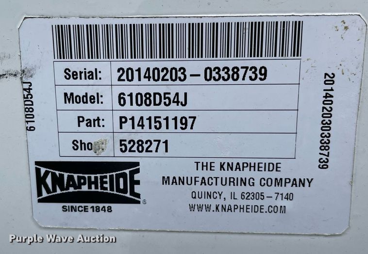 image for item LJ9787 2014 Ford F350 Super Duty XL  SuperCab utility bed pickup truck