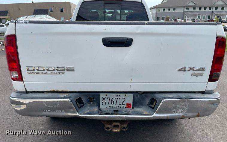 image for item LJ9788 2004 Dodge Ram 3500HD Laramie  Quad Cab pickup truck
