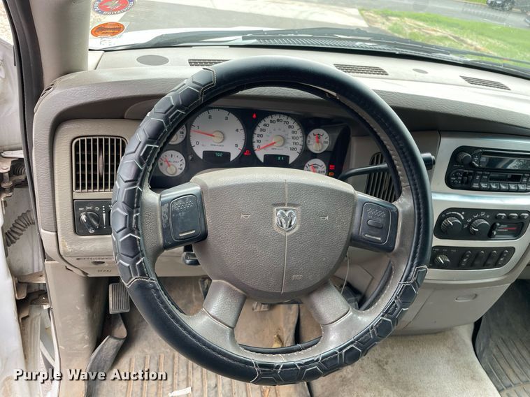 image for item LJ9788 2004 Dodge Ram 3500HD Laramie  Quad Cab pickup truck