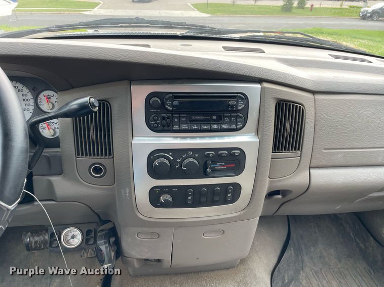 image for item LJ9788 2004 Dodge Ram 3500HD Laramie  Quad Cab pickup truck