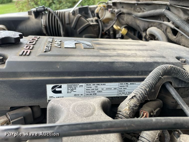 image for item LJ9788 2004 Dodge Ram 3500HD Laramie  Quad Cab pickup truck