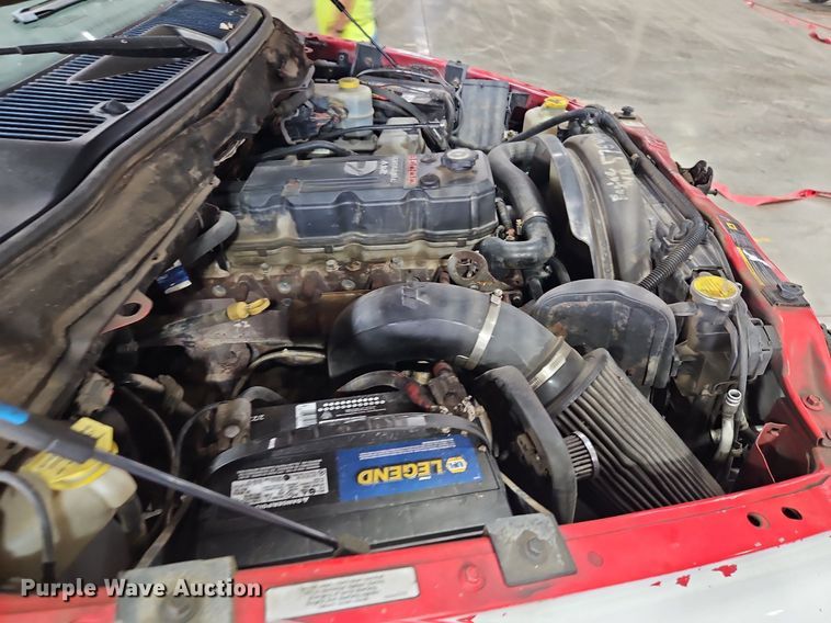 image for item LM9073 2006 Dodge Ram 3500  Crew Cab flatbed pickup truck