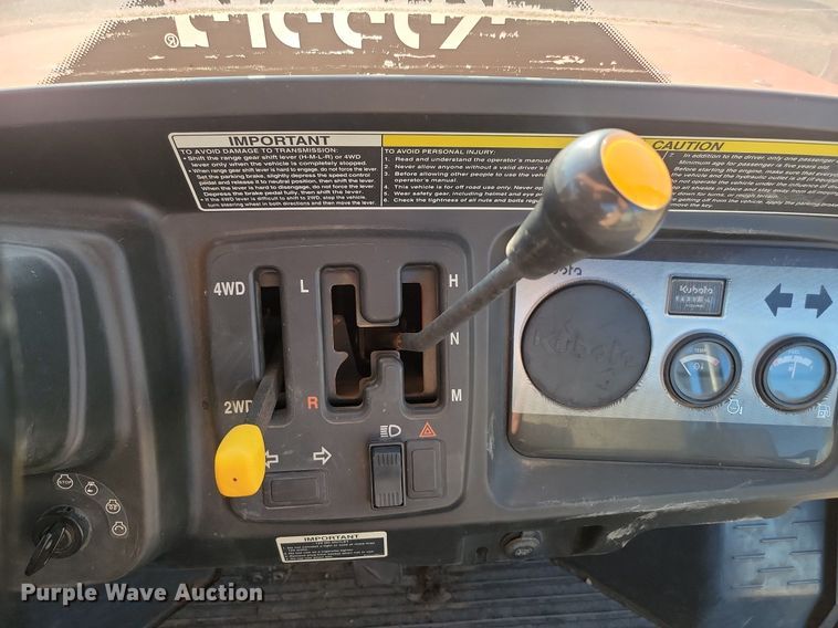 image for item LQ9052 2010 Kubota RTV 900  utility vehicle