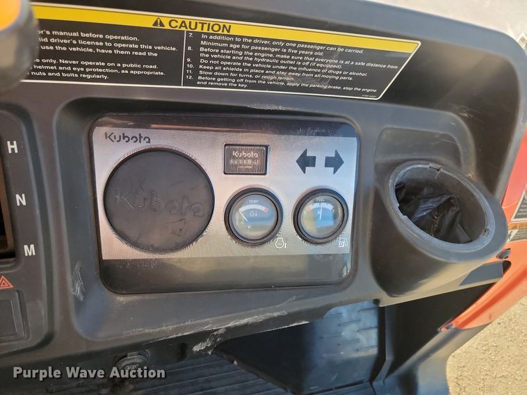 image for item LQ9052 2010 Kubota RTV 900  utility vehicle