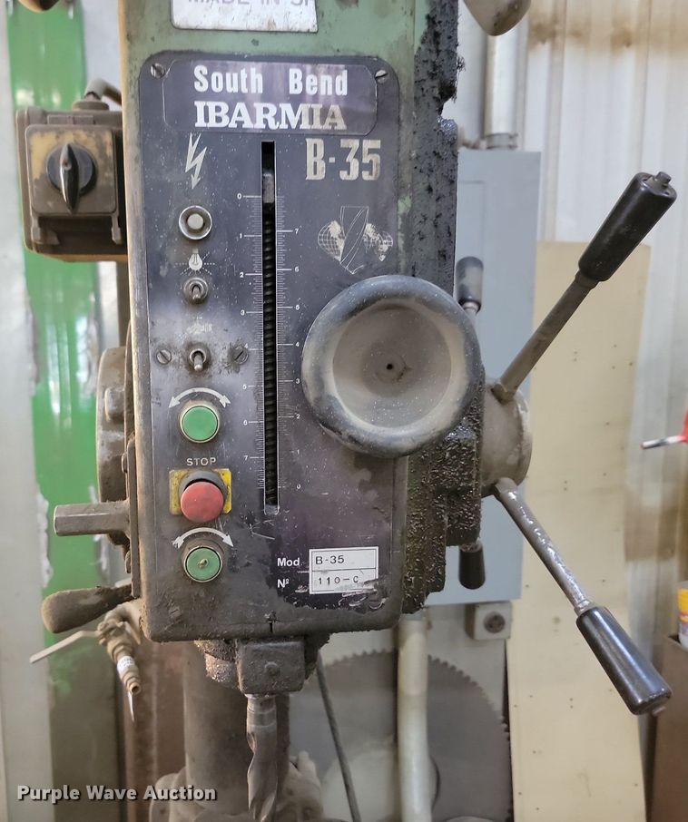 image for item LQ9054 South Bend-IBARMIA Drill B-35  drill press