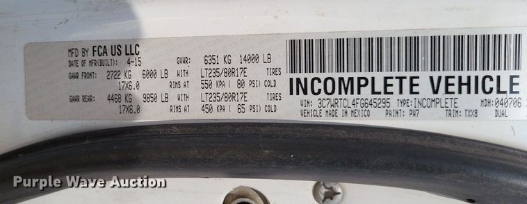 image for item LR9275 2013 Dodge Ram 2500HD  Crew Cab pickup truck