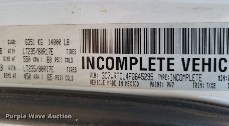 image for item LR9275 2013 Dodge Ram 2500HD  Crew Cab pickup truck