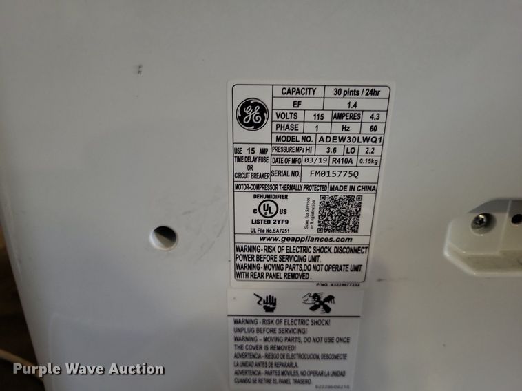 image for item LS9605 (2) appliances