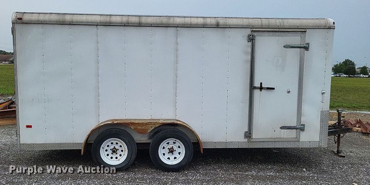image for item LS9607 2007 Doolittle  enclosed cargo trailer