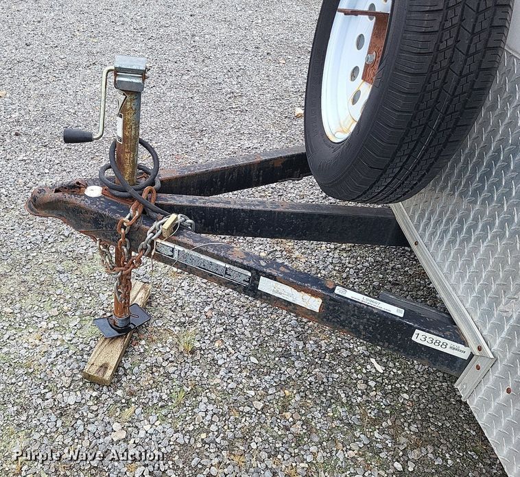 image for item LS9607 2007 Doolittle  enclosed cargo trailer