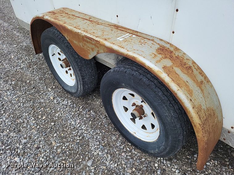 image for item LS9607 2007 Doolittle  enclosed cargo trailer