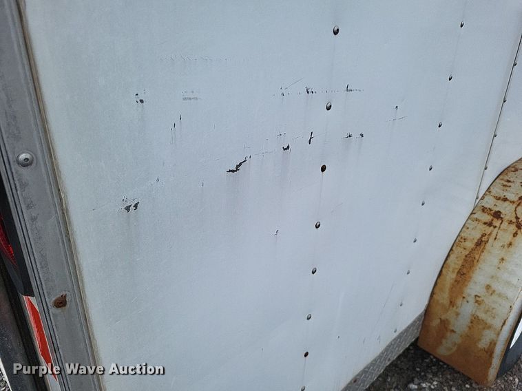 image for item LS9607 2007 Doolittle  enclosed cargo trailer