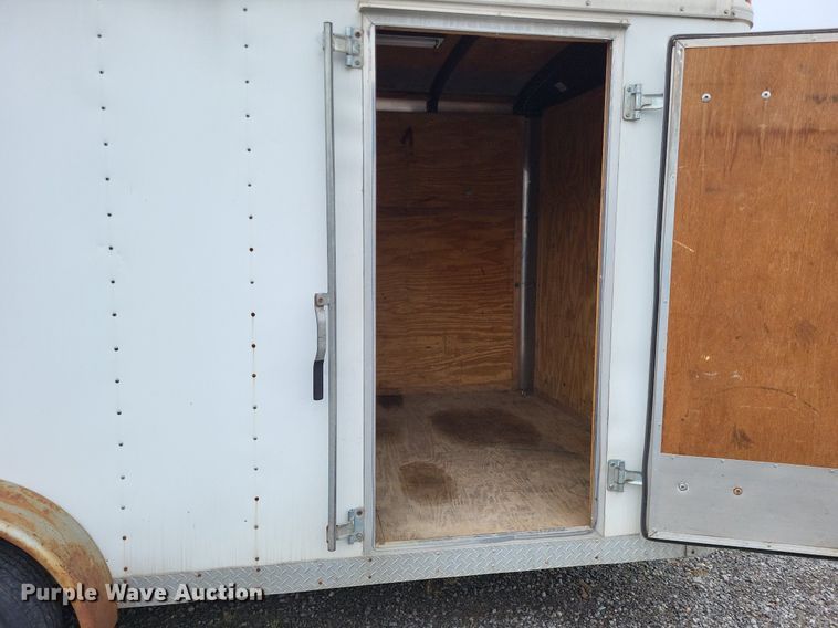 image for item LS9607 2007 Doolittle  enclosed cargo trailer
