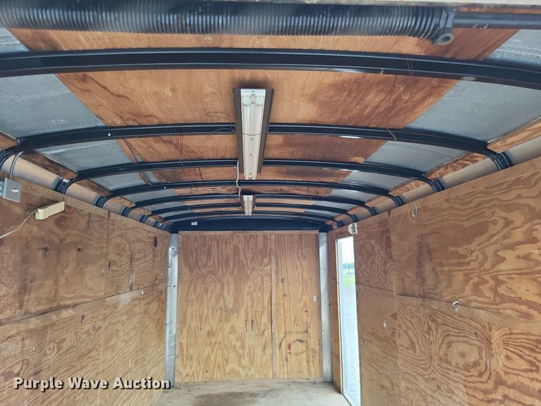 image for item LS9607 2007 Doolittle  enclosed cargo trailer