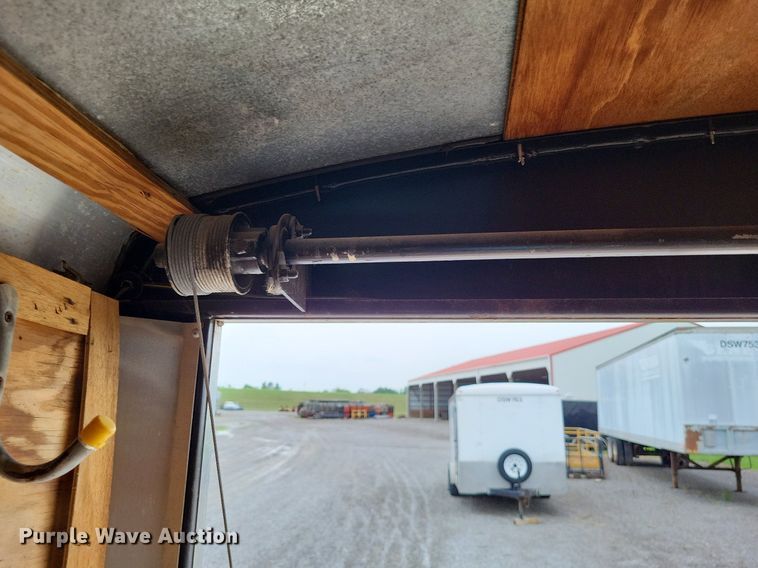 image for item LS9607 2007 Doolittle  enclosed cargo trailer