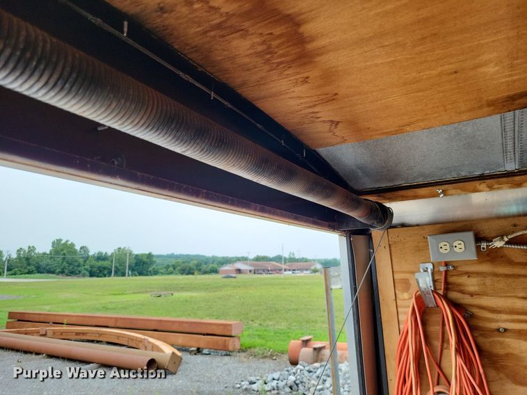 image for item LS9607 2007 Doolittle  enclosed cargo trailer